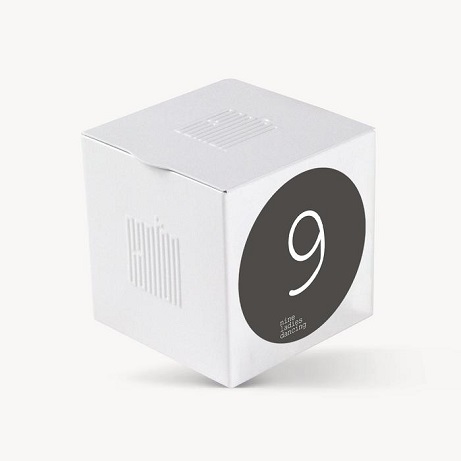 9 ladies Dancing tea caddie