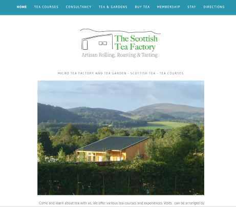 Scottish tea factory